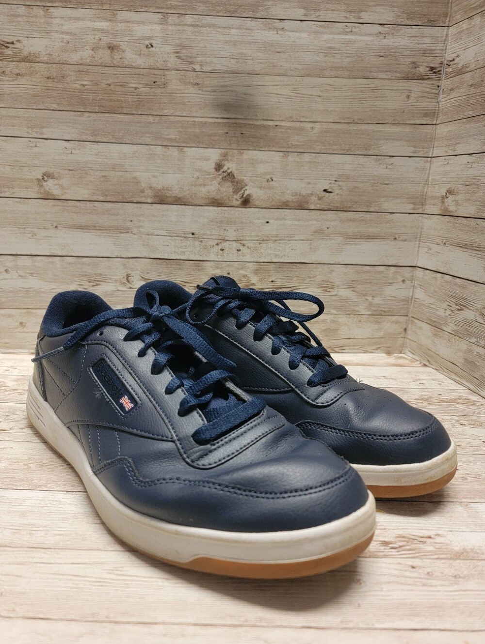 Men's REEBOK WORK Club Memt Slip-Resistant Work Shoes | Navy Blue | Size 11.5